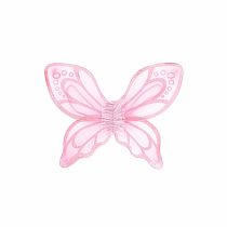 PINK SEQUIN BUTTERFLY DRESS/WINGS 5/6