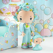 TINYL DOLLS TINYROOMS BLUE
