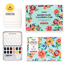 WATERCOLOR CLUB BOX FLORAL