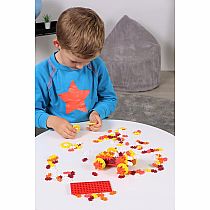 PLUS PLUS TUBE FIRE CAR 200PC