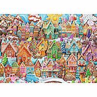 CHRISTMAS COOKIE VILLAGE 1000