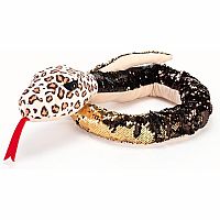 SEQUIN SNAKE LEOPARD