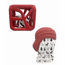 HOLIDAY PK MUNCH MITT/CUBE RED