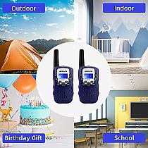 Retevis Walkie Talkies set Dk Blue w FLASHLIGHT
