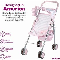 PINK MED  UMBRELLA STROLLER