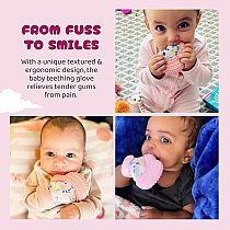 MUNCH MITT PINK FLORAL