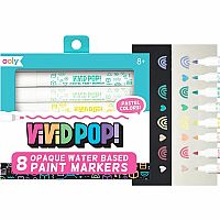 VIVID POP PAINT MARKERS PASTEL