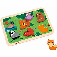 CHUNKY PUZZLE FOREST ANIMALS