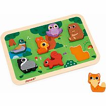 CHUNKY PUZZLE FOREST ANIMALS