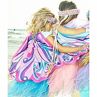 Pink Fairy Rainbow Wings