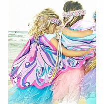 Pink Fairy Rainbow Wings