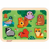CHUNKY PUZZLE FOREST ANIMALS