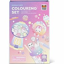 KAWAII CAFÉ COLORING SET