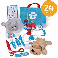 Melissa & Doug Examine & Treat Pet Vet Play Set