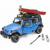 BRUDER JEEP WRANGLER W KAYAK