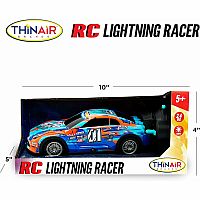 RC LIGHTNING RACER BLUE/ORANGE