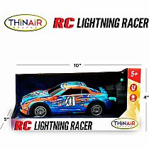 RC LIGHTNING RACER BLUE/ORANGE