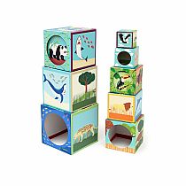 STACKING TOWER WORLD ANIMALS