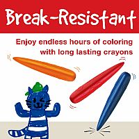 LITTLE CREATIVEs EASY GRIP CRAYONS