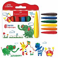 LITTLE CREATIVEs EASY GRIP CRAYONS