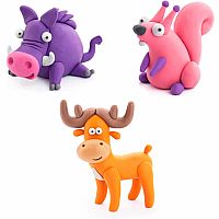 HEY CLAY FOREST ANIMALS
