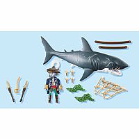 PM GIANT SHARK WITH PIRATE