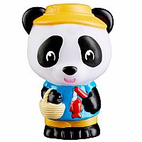 Timber Tots Panda Family set of 4