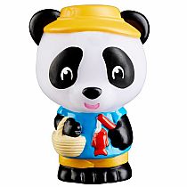 Timber Tots Panda Family set of 4