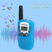 Retevis Walkie Talkies LT Blue w FLASHLIGHT