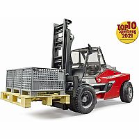 BRUDER FORKLIFT W PALLET