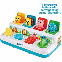 Kidoozie Pop 'n Play Animal Friends