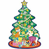 CHRISTMAS TREE FLOOR PUZ 49 PC