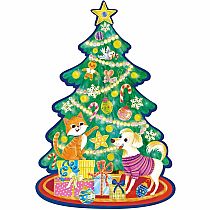 CHRISTMAS TREE FLOOR PUZ 49 PC