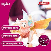 Schleich Fairy on Winged Lion