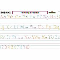 PRINTING PRACTICE LEARNING MAT