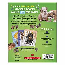 KLUTZ DOGS PUPPIES STICKER MOSAIC
