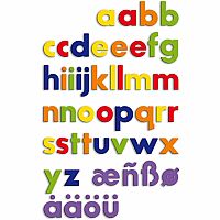 MAGNETIC LETTERS LOWER CASE