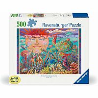 SUN AND SEA 500 PC LRG FRMT
