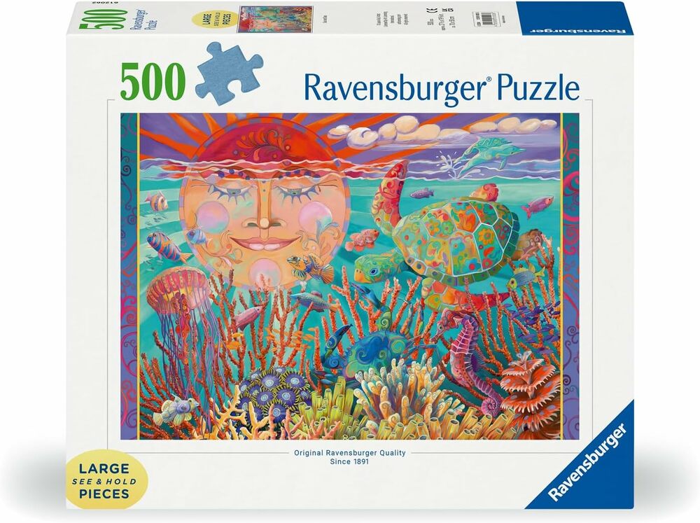 SUN AND SEA 500 PC LRG FRMT