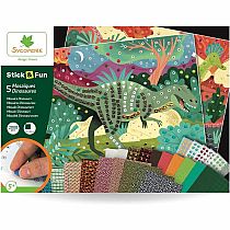 STICK N FUN MOSAICS DINOS XS