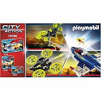 PM POLICE JET W DRONE