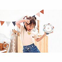 WOOD TAMBOURINE