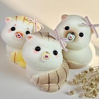 ZABA SQUISHY CAT BABY ASST