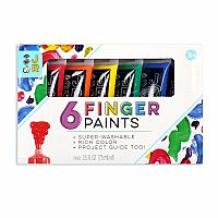 IHA JR 6 WASHABLE FINGERPAINTS