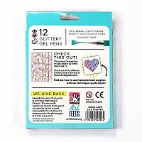 IHA 12 GLITTER GEL PENS