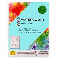 IHA WATERCOLOR ART PAD 9x12