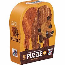 BROWN BEAR 12 PC PUZ