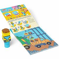 STICKER WOW BULLDOZER