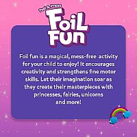 PRESS/PEEL FOIL FUN UNICORNS/PRINCESSES