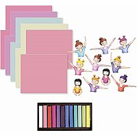 DRY PASTELS ART KIT DANCERS